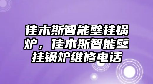 佳木斯智能壁掛鍋爐，佳木斯智能壁掛鍋爐維修電話