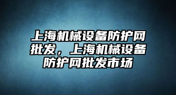 上海機(jī)械設(shè)備防護(hù)網(wǎng)批發(fā)，上海機(jī)械設(shè)備防護(hù)網(wǎng)批發(fā)市場(chǎng)