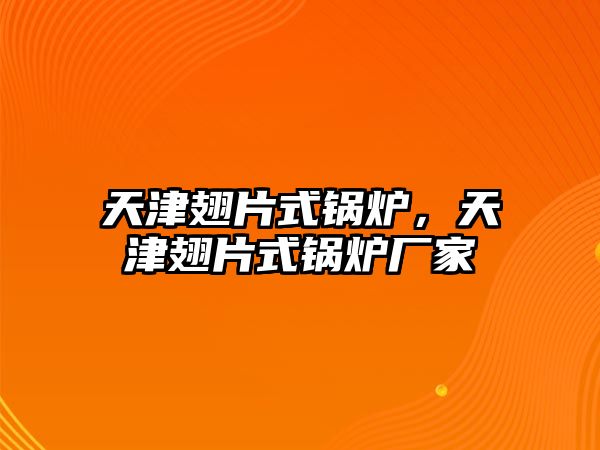 天津翅片式鍋爐，天津翅片式鍋爐廠家