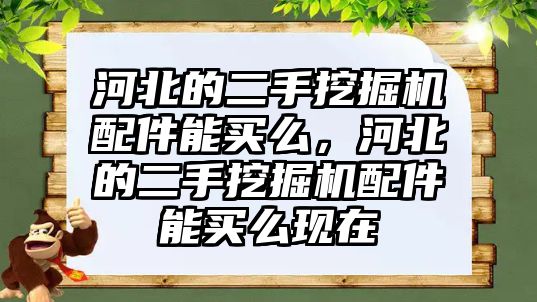 河北的二手挖掘機(jī)配件能買(mǎi)么，河北的二手挖掘機(jī)配件能買(mǎi)么現(xiàn)在