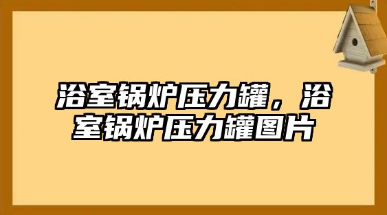 浴室鍋爐壓力罐，浴室鍋爐壓力罐圖片